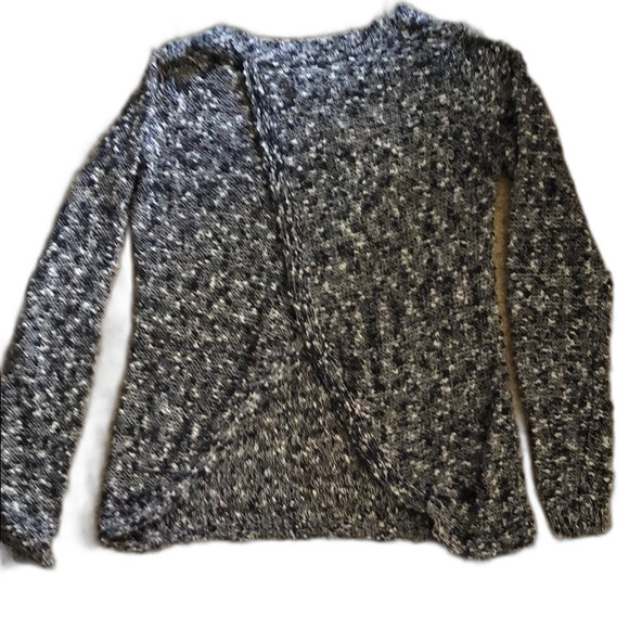 Navy/White Open Weave Sweater by Vero Mode XS - Picture 5 of 7